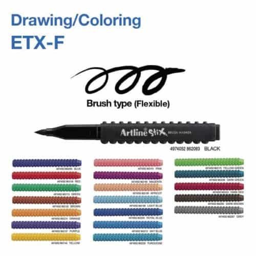 ARTLINE STIX BRUSH MARKER ETX-F