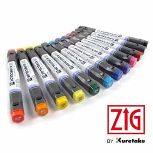 ZIG KURETAKE KURECOLOR TWIN S KC-3000 6.5MM & 1MM