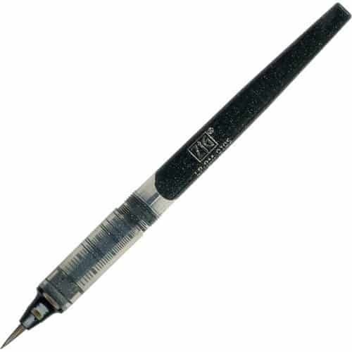 ZIG KURETAKE LETTER PEN COCOIRO REFILL BRUSH LP-RM-010S BLACK