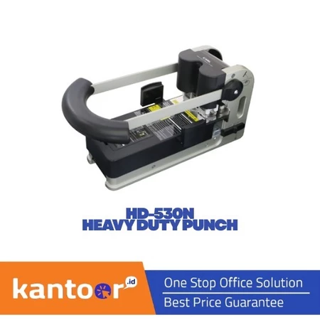 CARL HEAVY DUTY PUNCH HD-530N 2-HOLE 80MM 300SHEETS