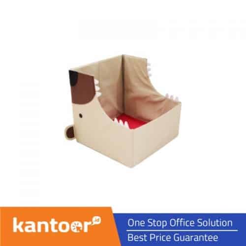 KUBO BOX KIDS JUNGLE SERIES TYPE-A UK. 35 X 35 X 35 CM BERUANG/BEAR (KUMA)