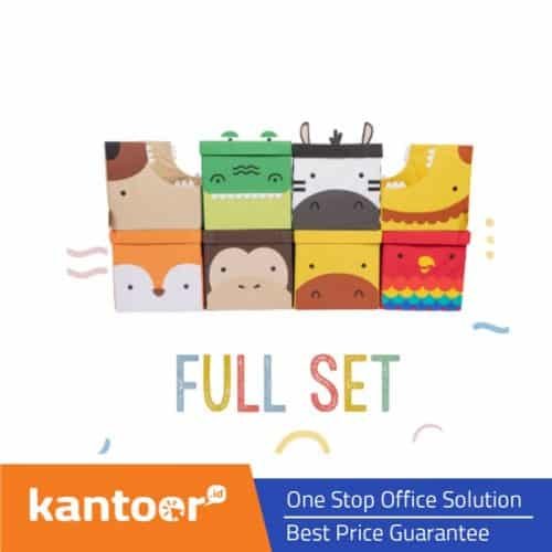 KUBO BOX KIDS JUNGLE SERIES TYPE-A - FULL SET ISI 8