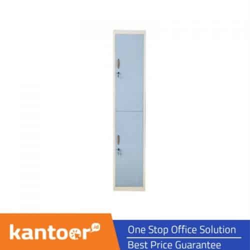 TIGER LOCKER CC-A2T 2 PINTU 108 7035 BLUE LIGHT GREY SANDY