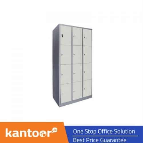 TIGER LOCKER CC-C12T 12 PINTU 7811S+0014 BROWN WHITE SANDY