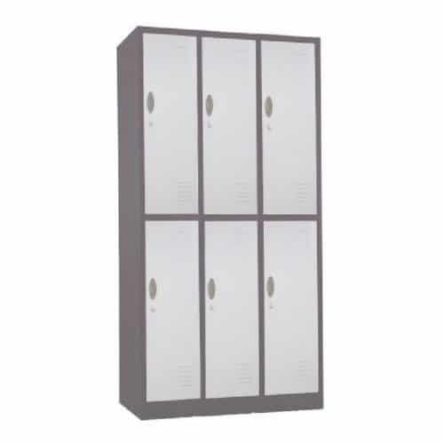 TIGER LOCKER CC-C6T 6 PINTU 7811S+0014 BROWN WHITE SANDY