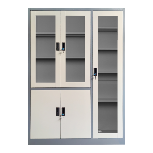 INTAGSTAR ALMARI PINTU AYUN 3 PINTU KACA + 2 PINTU PLAT FC-B06G INT