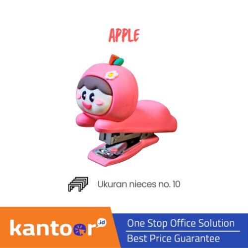 GM STAPLER MIAX - 0002 FRUIT DOLL - APPLE NO. 10