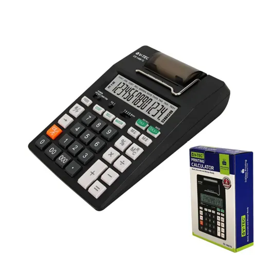 V-TEC CALCULATOR TYPE CS 1468 TL (PRINTING CALCULATOR) - Image 1