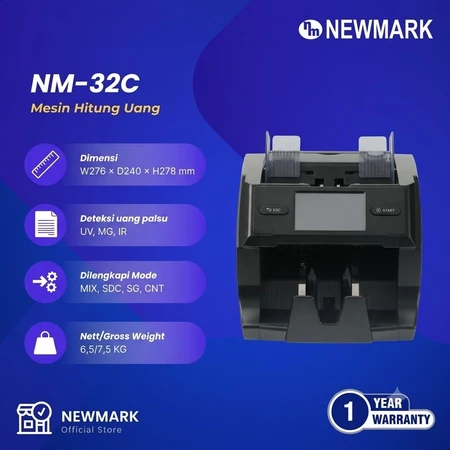 Newmark Mesin Hitung Uang NM-32C - Image 2