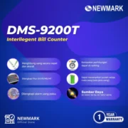 NEWMARK MESIN HITUNG UANG DMS-9200T - Thumbnail Image 3