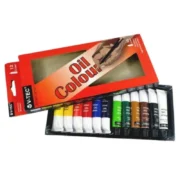 V-TEC OIL COLOUR (CAT MINYAK) VT-1386/O 12 WARNA - Thumbnail Image 2