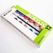 V-TEC ACRYLIC COLOUR VT-512 TB/5ML 12CLR - Thumbnail Image 2
